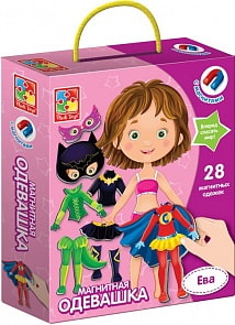 Магнитная игра-одевашка - Ева (Vladi Toys, VT3702-04)