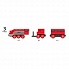 Игровой набор - Скорый поезд Футуристик с вагонами  - миниатюра №3