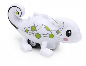 Интерактивная игрушка Робо-Хамелеончик, меняющий цвет, звуковые эффекты (1Toy, Т16438)