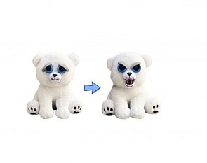 Медведь полярный с изменчивым характером из серии Хищники, 20 см. (ABtoys, M2075)