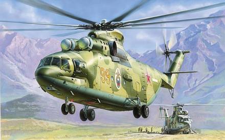 Модель для склеивания - Российский тяжелый вертолет Ми-26 