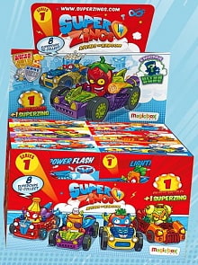 Коллекция фигурок SuperZings - 1 фигурка + суперкар (Magic Box, 04782) (ассортимент)