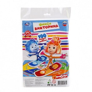 Викторина малого формата 100 вопросов – Фиксики (Умка, 4690590112755sim)