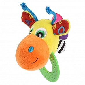 Текстильная игрушка-прорезыватель - Жираф (Умка, RRT-G3)