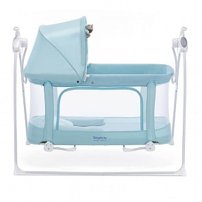 Колыбель-манеж Simplicity 4030 Auto (Sky Blue)