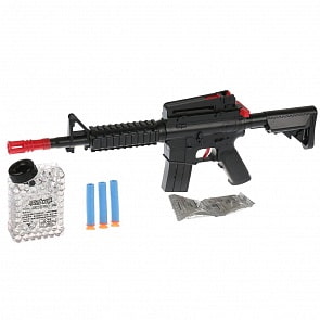 Автомат с мягкими пулями на присосках и гелевыми пулями (Играем вместе, 1806W110-R)