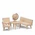 Набор деревянной мебели для домика - Сделай сам - Гостиная  - миниатюра №1