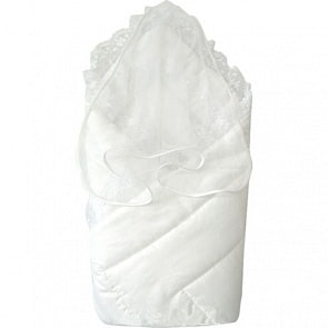 Конверт-одеяло на выписку, белый (Золотой Гусь, 20021-z)