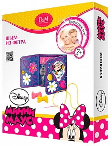 Набор для творчества - ключница «Ромашка Минни Маус» (Docha&Mama, 53924)