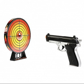 Набор Лазерный тир на батарейках, со светом и звуком (Играем вместе, B368198-Rsim)