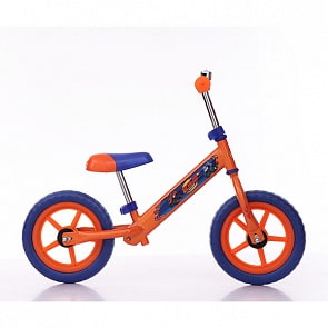 Беговел - Вспыш, EVA колеса 12", AK-тип, оранжево-синий (ST12019-AKsim)