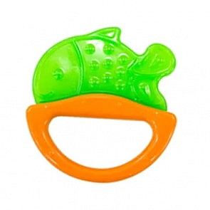 Погремушка с эластичным прорезывателем Canpol Рыбка , зеленый, 0+ (Canpol, CAN-13/107)