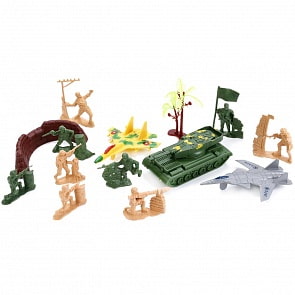 Игровой набор солдатиков с аксессуарами (Играем Вместе, B1352373-Rsim)