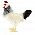 Мягкая игрушка - Курица черно-белая, 38 см  - миниатюра №2
