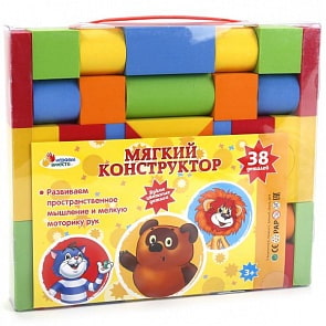 Мягкий конструктор – Союзмультфильм, 38 деталей (Играем Вместе, B1178392-Rsim)