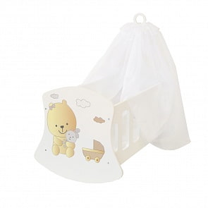 Люлька с балдахином серии – Мимими - Крошка Би (Paremo, PFD120-68)