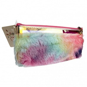 Косметичка меховая Lukky с голографической отделкой (Lukky, Т17836)