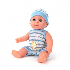 Пупс 30 см. пьет, писает, закрывает глазки, с аксессуарами (Карапуз, Y30DP-AN-RUsim)
