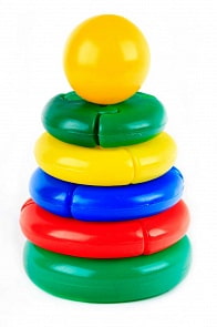 Пирамидка - Логика мини, шар (Строим вместе счастливое детство, 5151)