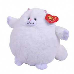 Мягкая игрушка - Кошка пушистая, 20 см (ABtoys, M5116)