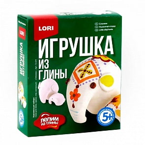 Игрушка из глины Слоники (Lori, Гл-011-no)