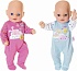  Одежда для куклы My Little Baby born - Ночные комбинезончики, 36 см, вешалка, 2 вида (Zapf Creation, 826 - миниатюра №1