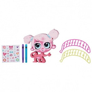 Игровой набор - Укрась зверюшку, Pet Shop, Minka Mark (Hasbro, B0033H)