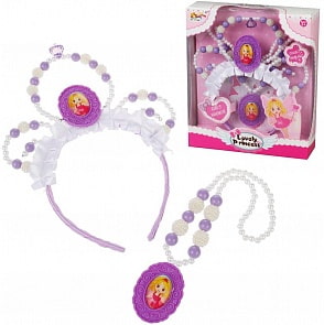 Аксессуары для девочки - Корона и бусы (Наша Игрушка, ZD-2011)