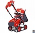 Санки-коляска Snow Galaxy City-2 - Мишка с бабочкой на красном, на больших колесах Eva, сумка, варежки  - миниатюра №10