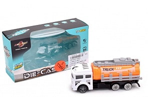 Машина Бензовоз металлический инерционный (Наша Игрушка, 74808)