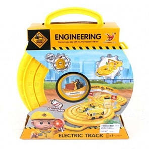 Автотрек - Инженерный комплекс, машина, аксессуары, чемодан (1toy, HY348-1) Автотрек - Инженерный комплекс, машина, аксессуары, чемодан (1toy, HY348-1)