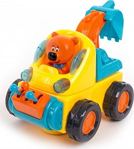 Транспортный набор из серии Ми-Ми-Мишки - Кеша Экскаватор, свет, звук (Ми-Ми-Мишки, BBTS040B)