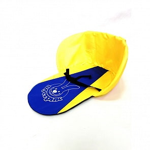 Утеплитель для санок универсальный с ремешком – Шустрик, желтый/синий (Барс, 7625)