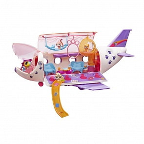 Набор "Самолет для зверюшек" Pet Shop (Hasbro, B1242H)