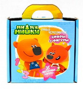 Умный чемоданчик. Ми-Ми-Мишки. Цифры и фигуры (Проф Пресс, 29237-0) Умный чемоданчик. Ми-Ми-Мишки. Цифры и фигуры (Проф Пресс, 29237-0)