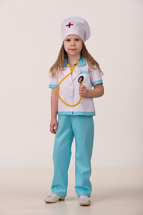 Карнавальный костюм Медсестра-2 из серии Профессии, размер 140-72 