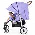Прогулочная коляска Nuovita Corso, цвет - Lilla, Argento /Сиреневый, Серебристый  - миниатюра №7