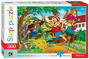 Пазл Буратино, 360 элементов (Step Puzzle, 73031)