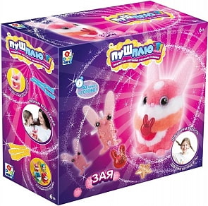 Набор для творчества Пуш-Плюш – Зая (1toy, Т19001)