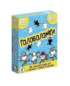 Настольная карточная игра – Головоломки, 5-7 лет (Дрофа-Медиа, 3565)