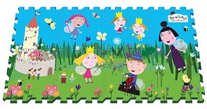 Коврик пазл Ben & Holly The Little Kingdom, 8 сегментов (Росмэн, 31031ros)