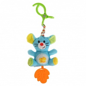 Подвеска с клипсой и прорезывателем - Мышка (Умка, RPHT-M)