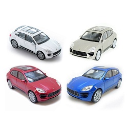Модель машины 1:38 Porsche Macan Turbo (Welly, 43673) - миниатюра