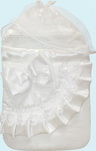 Конверт на выписку - Лучик, 6 предметов, белый (Золотой Гусь, 10011-z)