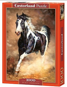 Пазл Бегущая лошадь, 1000 элементов (Castorland, C-103690)