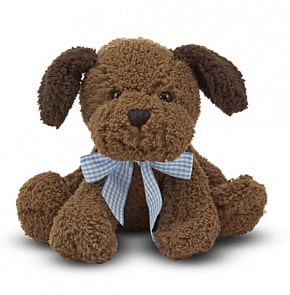 Мягкая игрушка - Шоколадный щенок (Melissa&Doug, 7401_md)