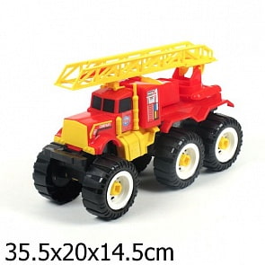 Машина - Супер трек - Пожарная (Madеx toys, П-0064)