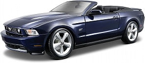 Модель машины - Ford Mustang GT Convertible 2010, 1:18 (Maisto, 31158) (ассортимент)