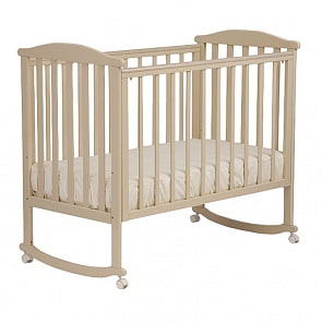 Кровать детская без ящика Лель АБ 15.0  Лютик, слоновая кость (Лель, LIEL-АБ 15.0_слоновая кость)