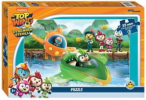 Макси-пазлы - Отважные птенцы, 35 деталей (Step Puzzle, 91251)